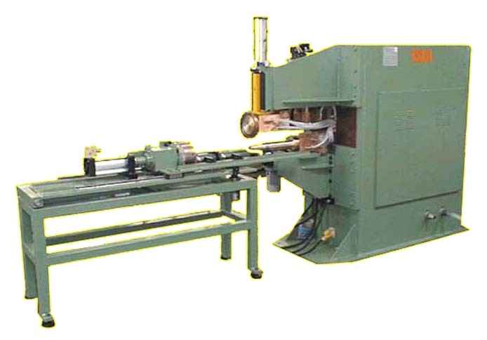 SPECIAL MACHINE FOR WELDING BUTT OF CYLINDER WITH REPLACED SYSTEM